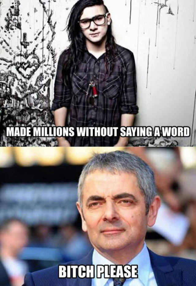 Skrillex vs. Mr. Bean