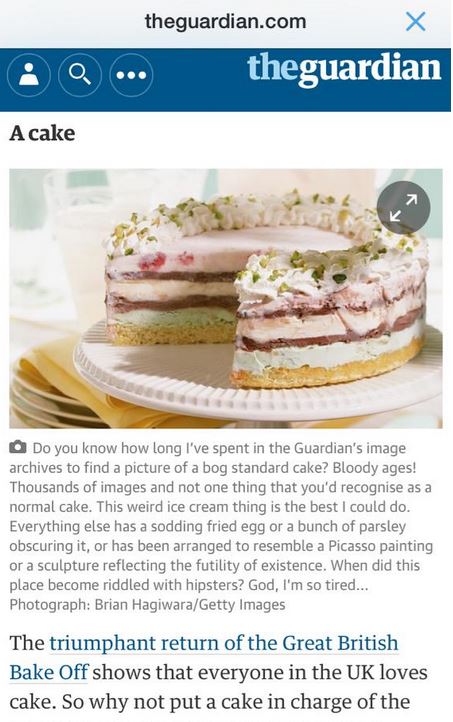 Someone at The Guardian is tired of hipsters.