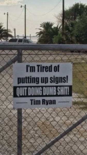 Quit doing dumb shit.