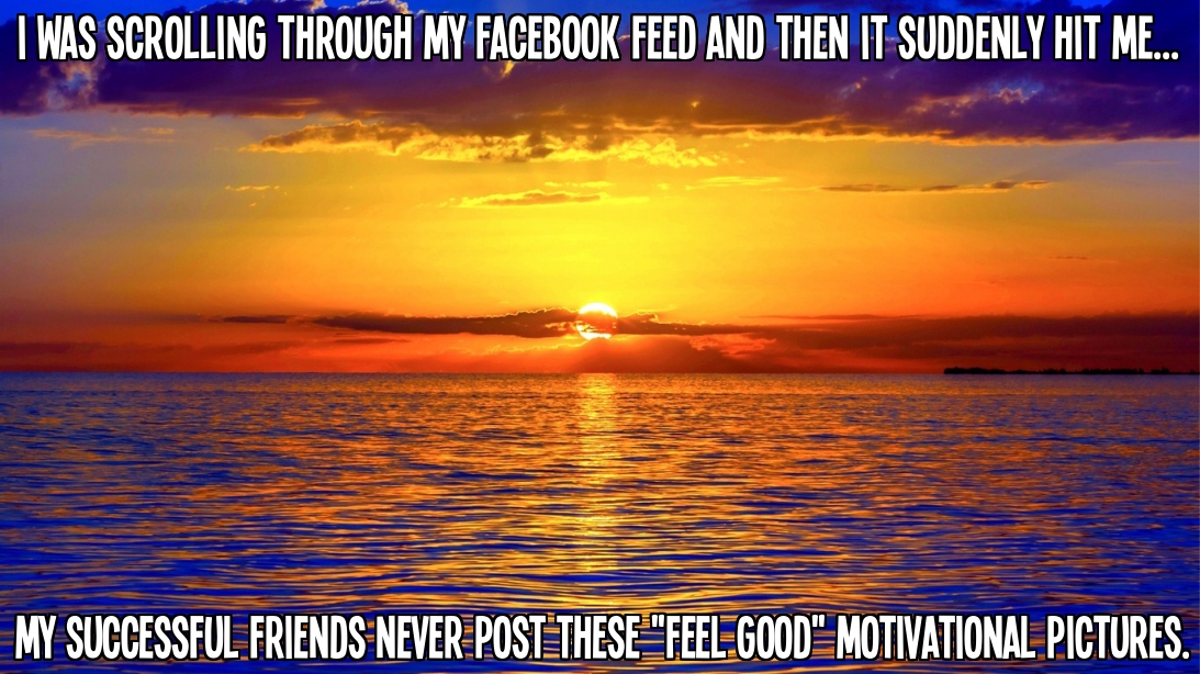 Successful people and motivational pictures.