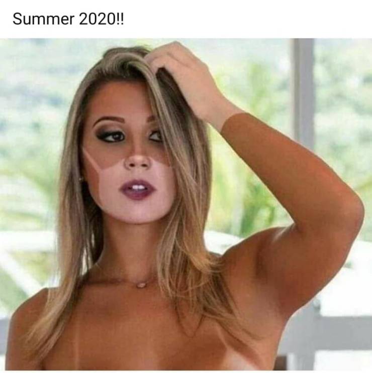 Tan lines of summer 2020.