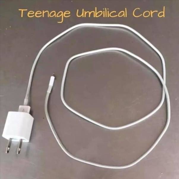 Teenage umbilical cord.