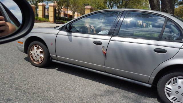 Thank goodness grandma has an extra set of car keys.