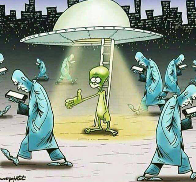 The aliens have landed, but the zombies don't care.