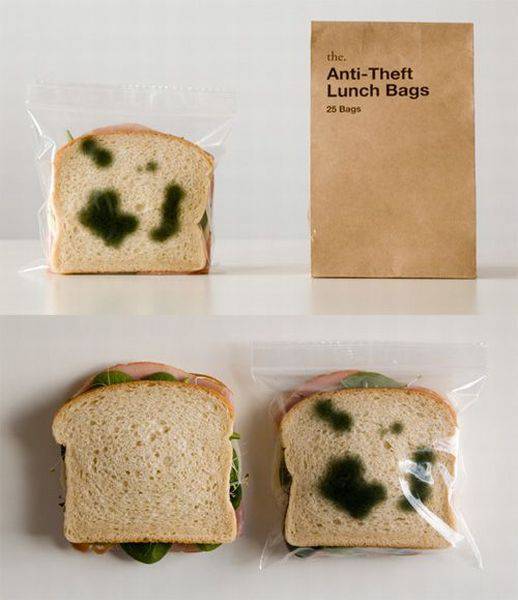 Anti-theft lunch bags.