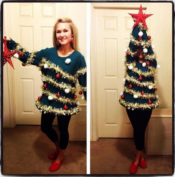 The best ugly Christmas sweater ever.