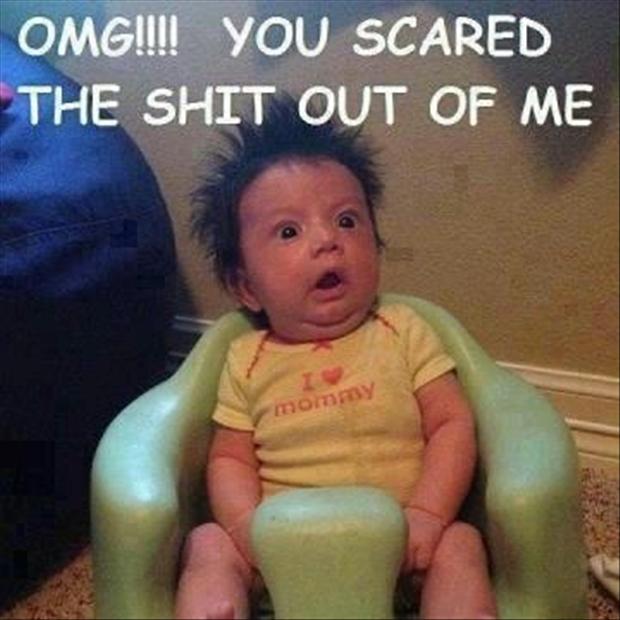 The best way to potty train your kid is to literally scare the crap out of them.