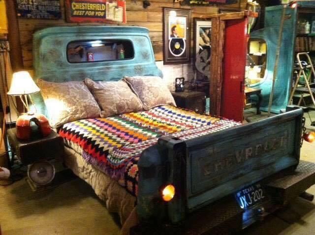 The coolest classic pickup truck bed you will ever see.