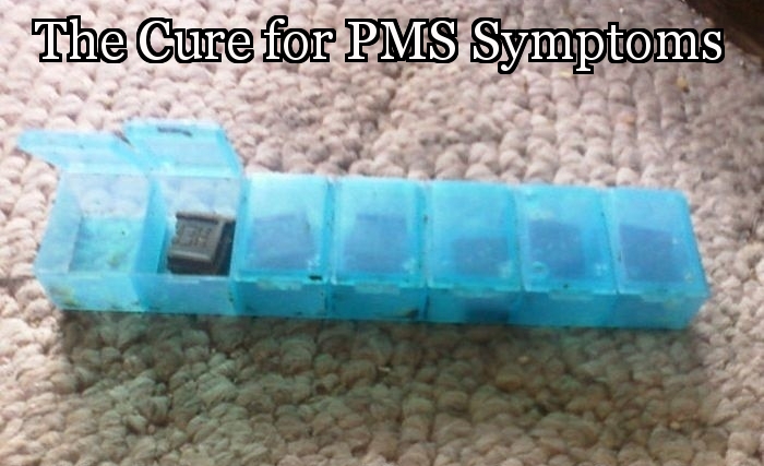 The cure for Premenstrual syndrome (PMS) symptoms has finally been discovered.