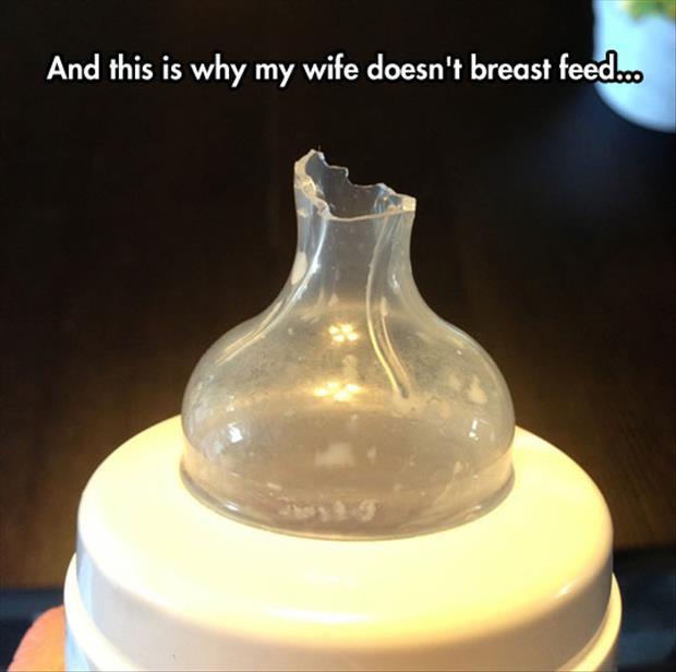 The dangers of breastfeeding.