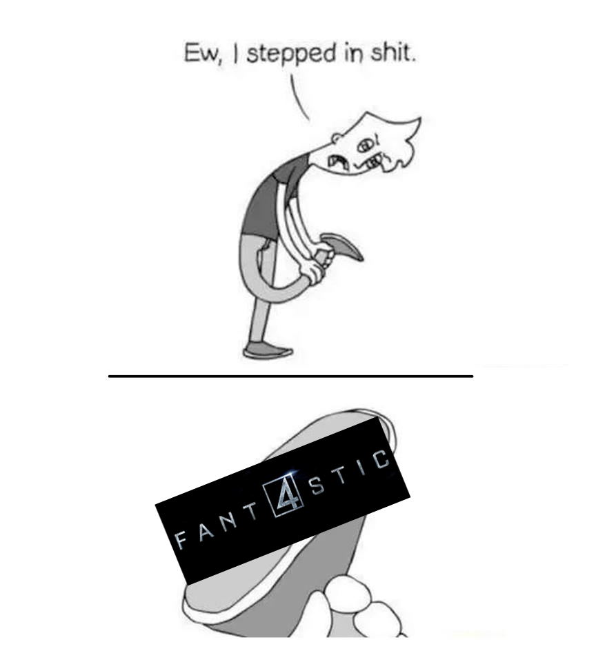 The 'Fantastic Four' easy to understand movie review.