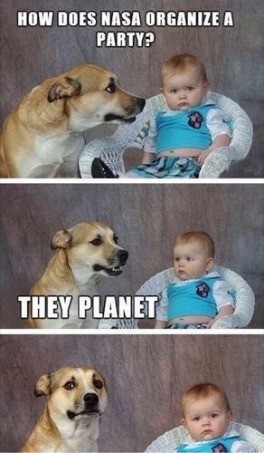 The kid is not amused