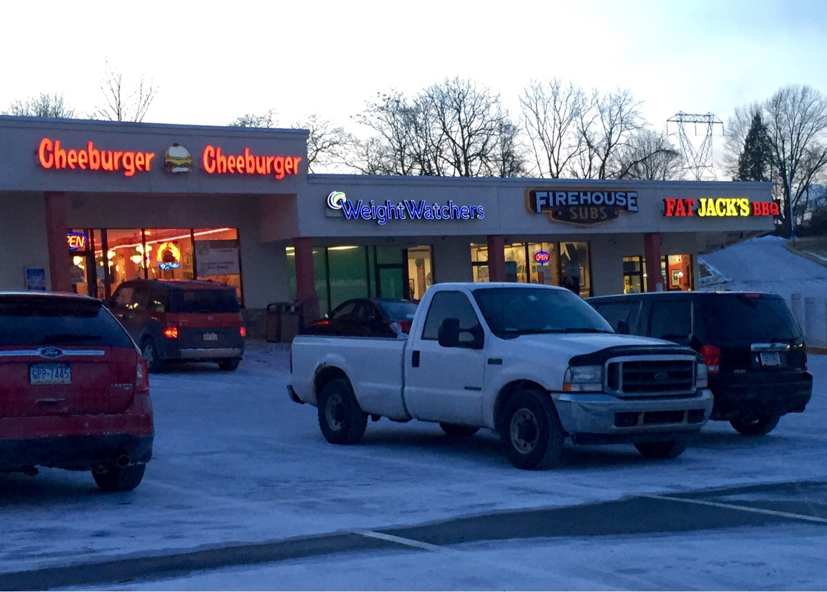 The location of this Weight Watchers store will test your willpower.