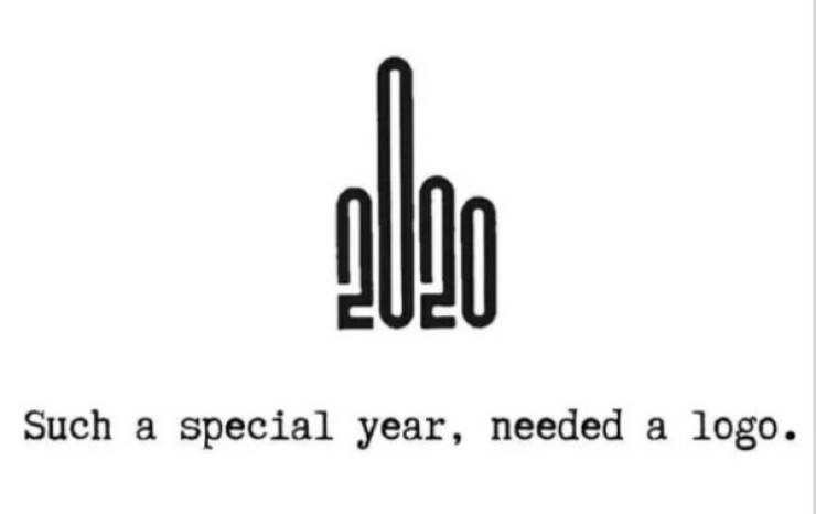 The perfect logo for 2020.