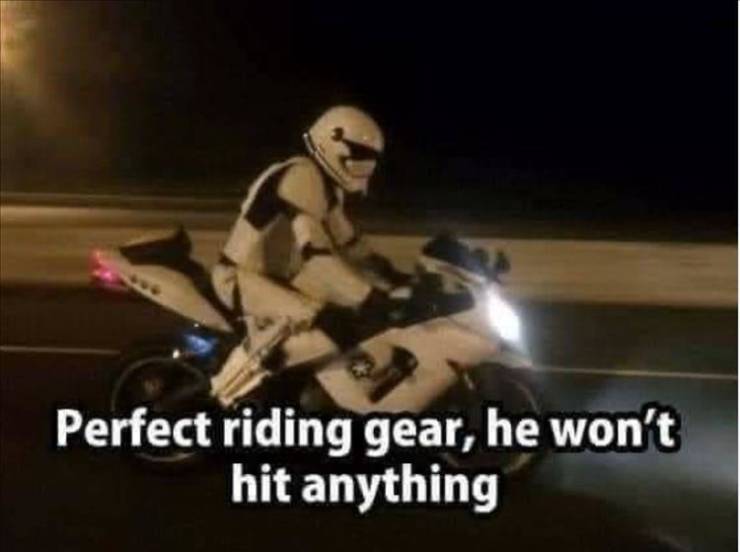 The perfect riding gear to keep you safe from accidents.