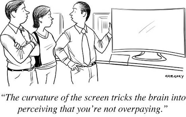 The truth about curved TV's.