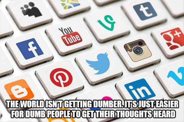 The world isn't getting dumber.