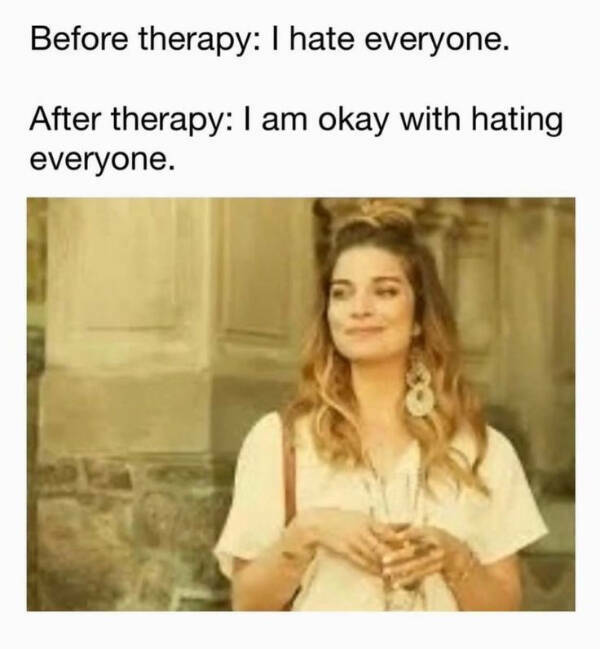 Therapy actually works!