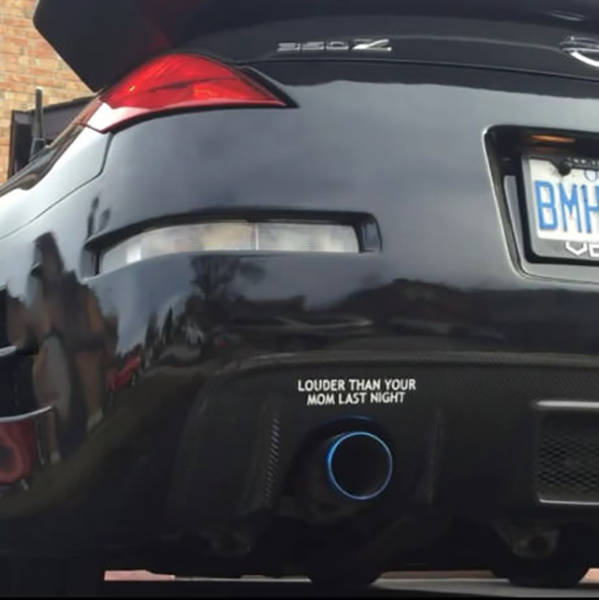 This is one loud exhaust.