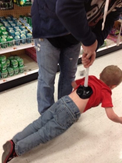 This Is What Happens When You Let Dad Go Shopping Alone With His Kid