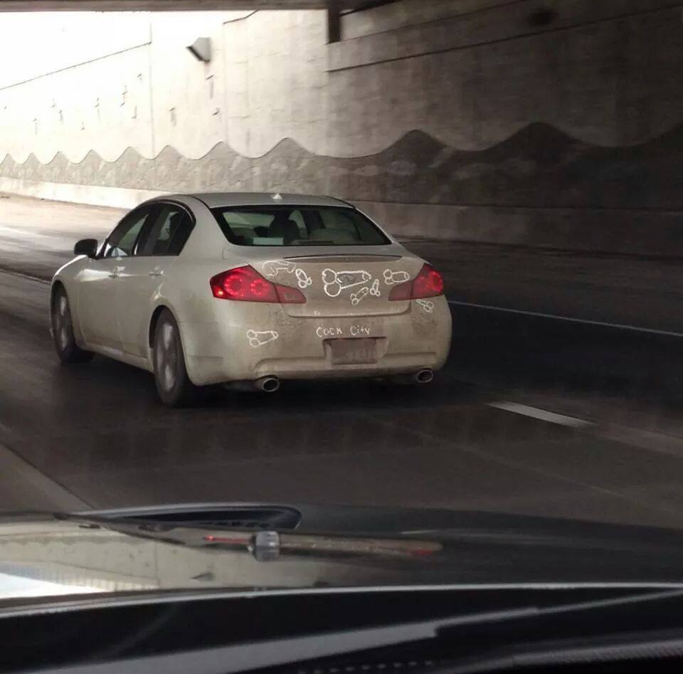 This is why you should wash your car on a regular basis.