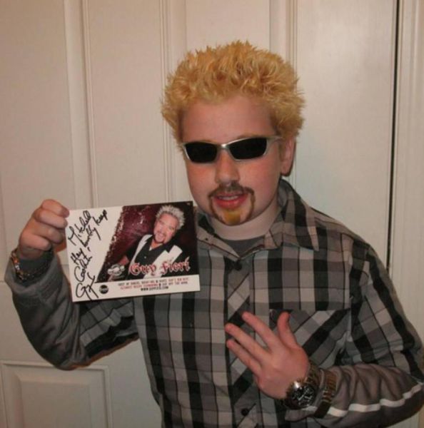 This kid looks just like Guy Fieri.