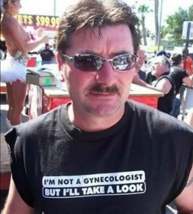 This Man Is Not A Gynecologist But He Is More Than Willing To Take A Look For You.