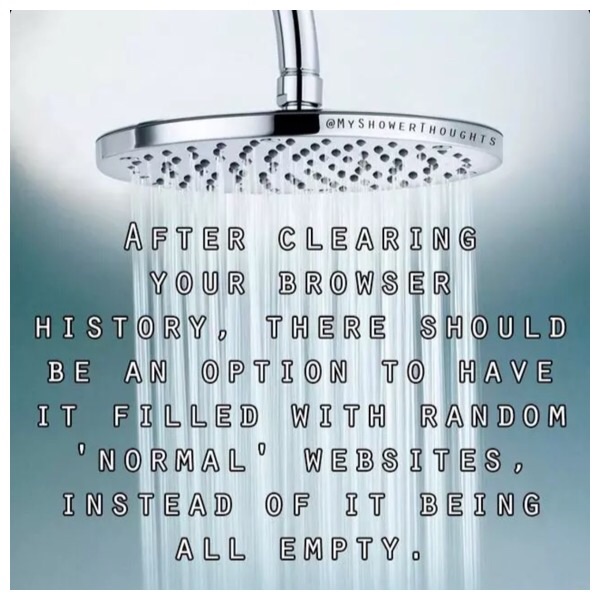 This needs to be an option after deleting your browsing history.