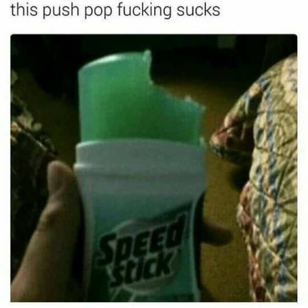 This push pop sucks.