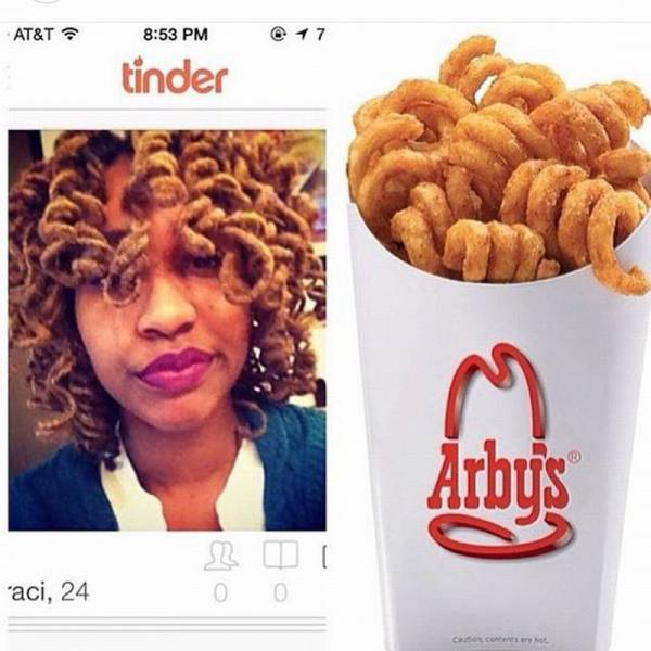 This woman found her perfect match on Tinder.