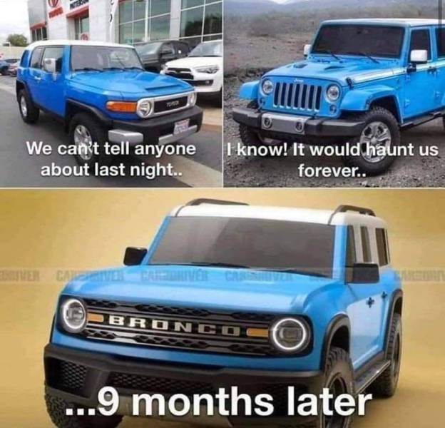 Toyota and Jeep finally hooked up.