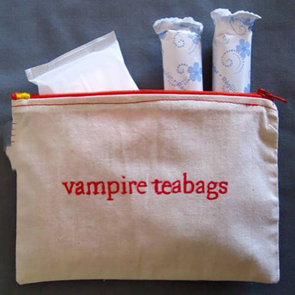 Vampire teabags.