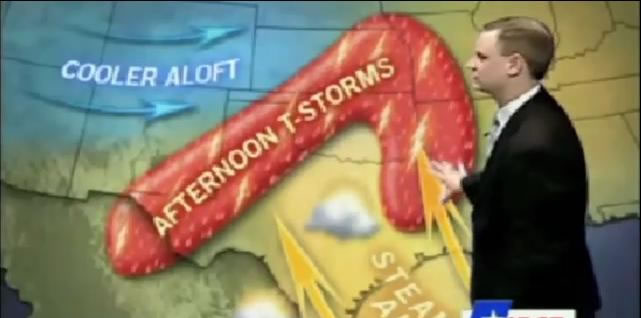 Very Stiff Breeze Probable During This Afternoons Thunder Storms.