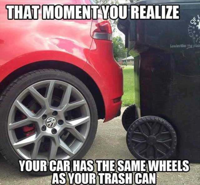 VW trash can wheels are bad, but breaking EPA emission rules with 'defeat device' is worse.