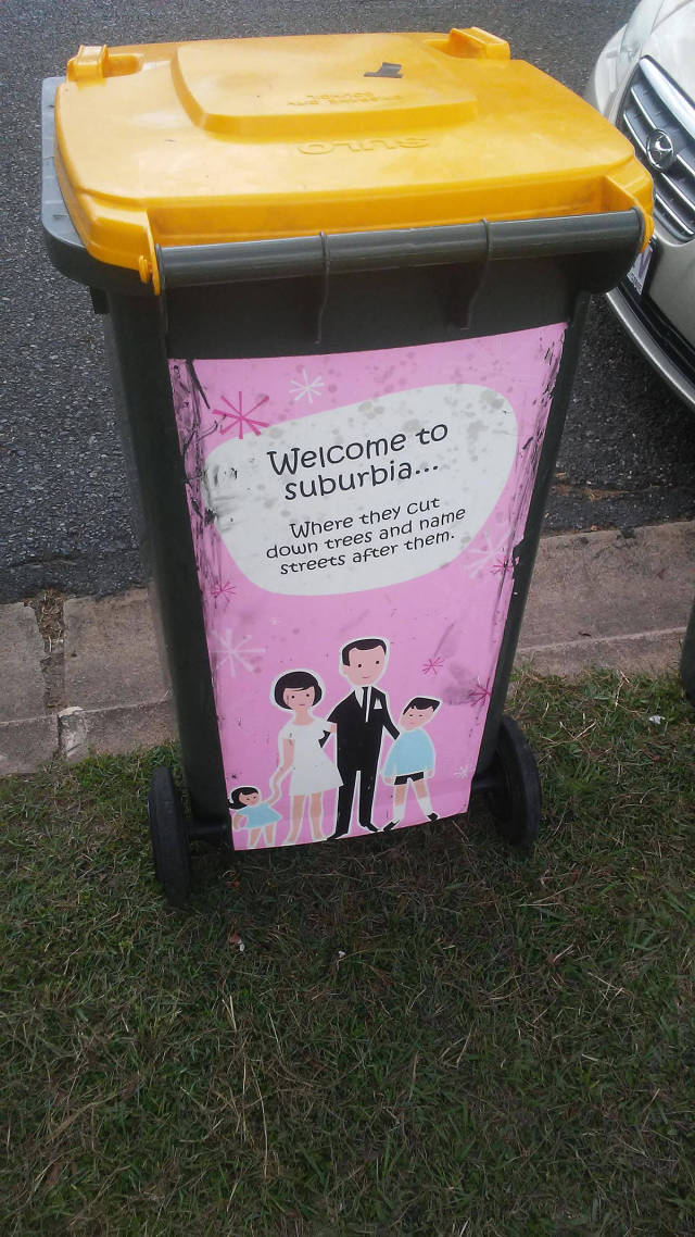 Welcome to suburbia.