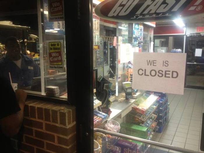 Went to buy a pack of Newports but the damn store was closed.