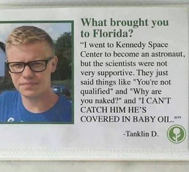 What brought you to Florida?