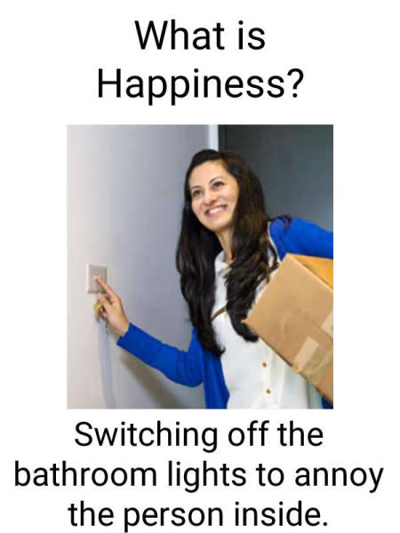 What is happiness?