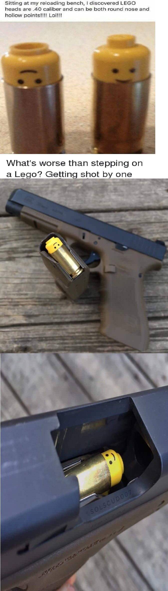 What's worse than stepping on a Lego?