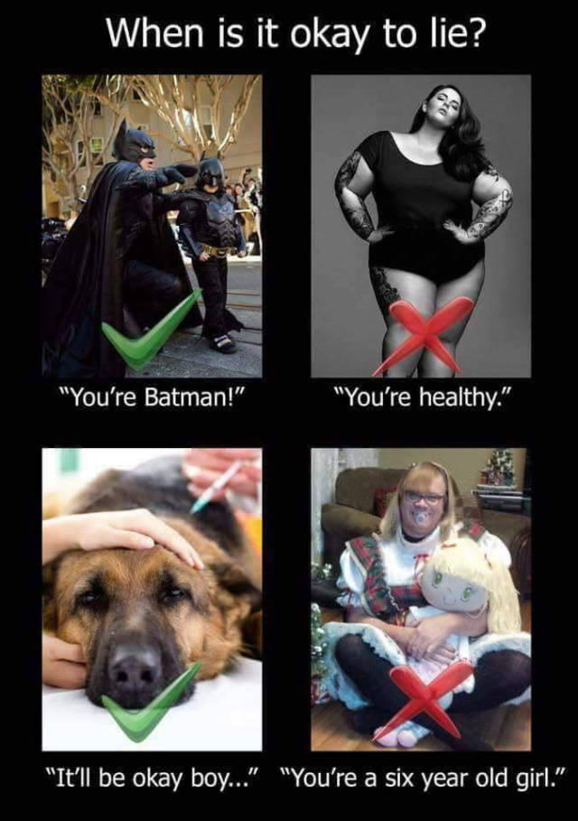 When is it okay to lie?