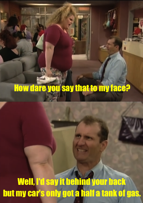 When TV was worth watching and didn't have to be politically correct.