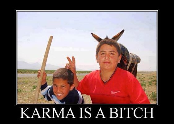 Who's the jackass now huh?