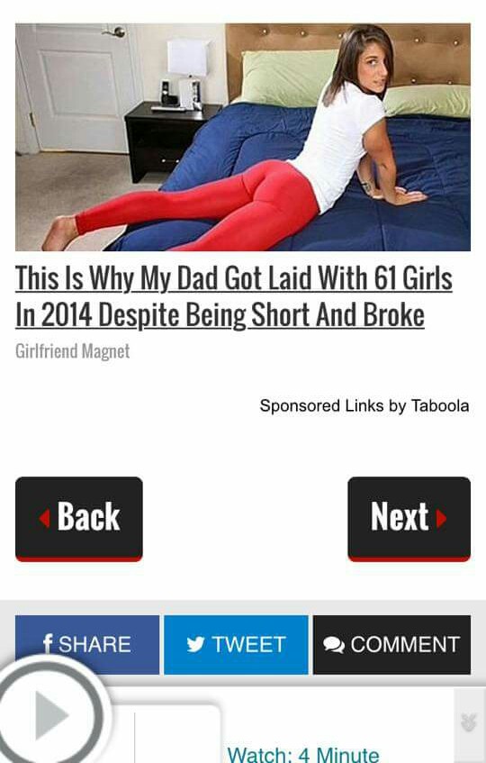 You win this time, clickbait ad...