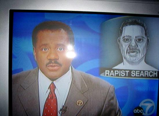 A Striking Resemblance Between These Two Guys Unfortunately For The Newscaster