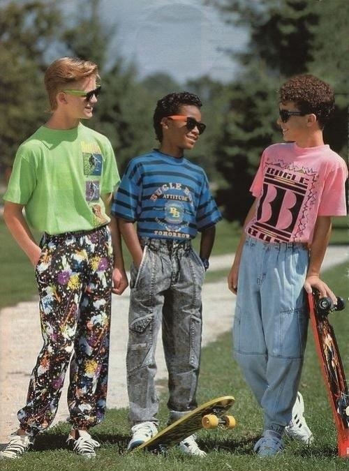 A totally rad moment in time.