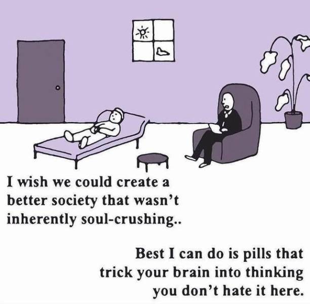 An honest shrink.