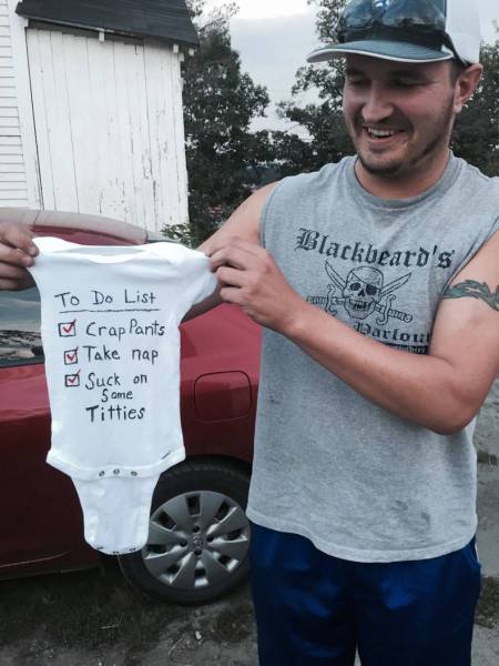 Baby to do list.