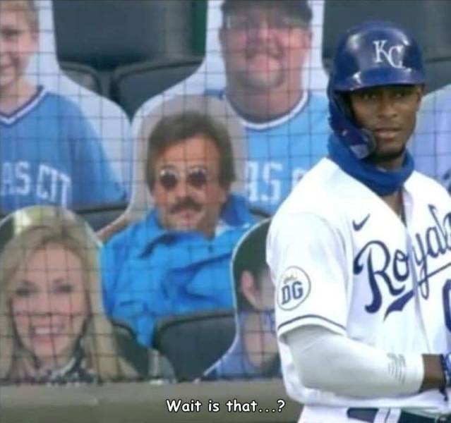 Bernie spotted at a baseball game over the weekend.