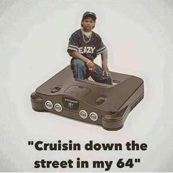 Cruisin' down the street in my '64.