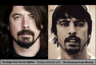 Dave Grohl totally looks like Dave Grohl?